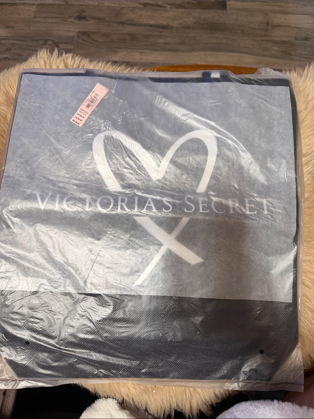 New Victoria’s Secret Fashion Show 2017 Glamour Glitter Tote Bag Black Color